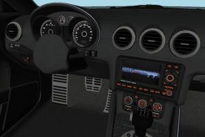 Interior Car Interior, audi, TTRS, car, racing, vehicle, carriage, car-parts